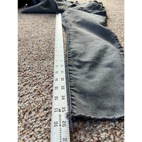 Lucky Brand Bridgette High Rise Skinny Jean, Gray, 14/32, Raw Hem, 26" Inseam - Picture 7 of 15